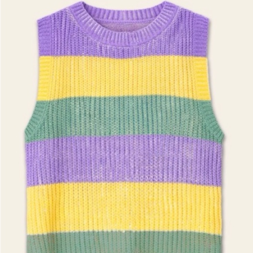 Krew Chic Sweater Tank Top